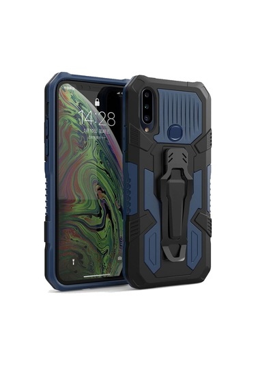 Samsung Galaxy Uyumlu A20s Zırh Tank Kılıf Yüksek Koruma