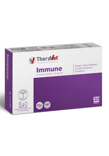 Theravet Immune Kedi Köpek Yenilebilir 30 Tablet