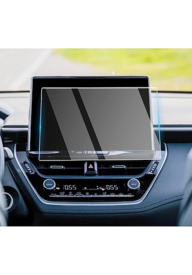 Toyota Corolla Multimedya Ekran Koruyucu- Kırılmaz Şeffaf Nano Teknoloji