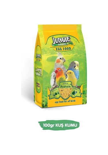 Kuş Maması Yumurtalı Zengin İçerik 100 Gr
