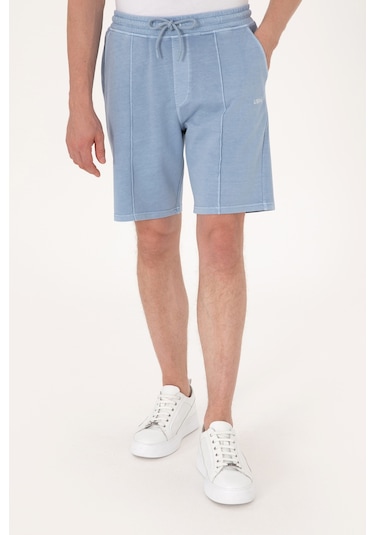 U.s. Polo Assn. Erkek Mavi Şort Örme 50306976-vr036 Mavi
