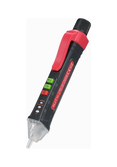 Springsun Njty Sesli Bildirimli Temasız Voltaj Dedektörü 12v-1000v/48v-1000v Çift Aralıklı Kablo Test Cihazı