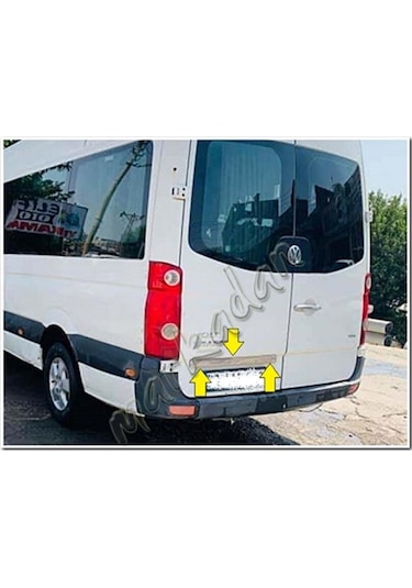 Vw Crafter Krom Bagaj Çıtası 2006-2017 Paslanmaz  Çelik
