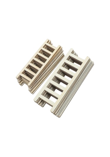 Minyatür Merdiven Dekoru Küçük Dekoratif Merdiven Bahçe Süsü Kend