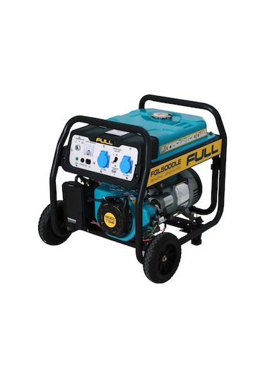 FULL FGL 5000 LE Marşlı 5 kVA Monofaze Benzinli Jeneratör
