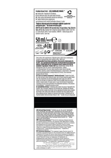 Emotion Ocean Fresh Kadın Roll-On Deodorant 3 x 50 ML