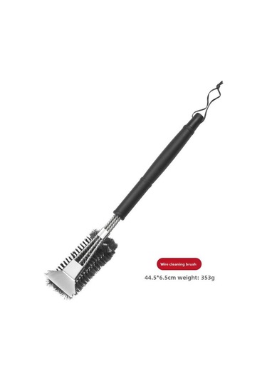 Youtek Yangjiang Çelik 3'lü Kova Ve Izgara Temizleme Fırçası, Paletli Kelle İle Çok Amaçlı Mutfak Temizlik Aleti 12'li Paket Diğer