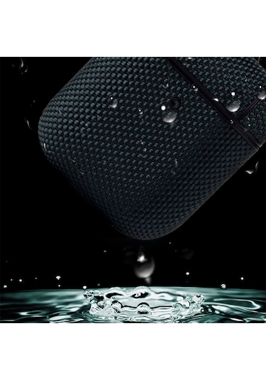 Airpods Uyumlu 1/2 İçin Kancalı İş Bezi Kulaklık Koruyucu Kılıf Mavi