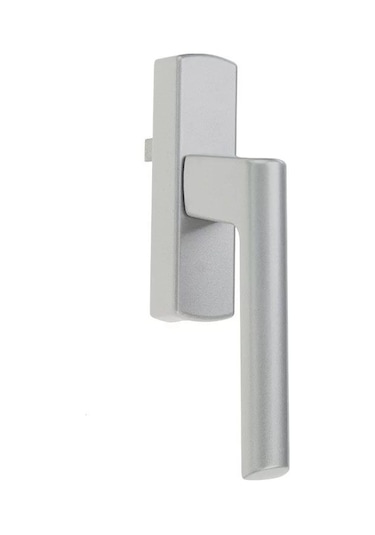 Si-aubi Eksenel Alüminyum Pencere Kolu Silver Grey Gri