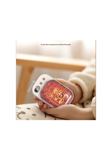 Hx-868a Taşınabilir Kış Elektrikli El Isıtıcı Dijital Ekran 4000mah Güç Bankası