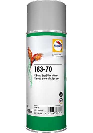 Glasurit 183-70 Sprey 1K Hızlı Dolgu Astarı 400 Ml.