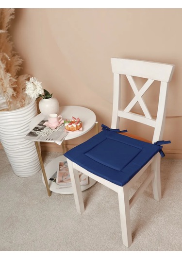 Mercity 40x40 4 Adet Sandalye Yastık Seti - Lacivert 434463774 Mavi