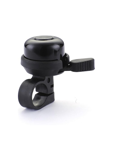 Bisiklet Zil Demir + Plastik Tıntın Sol Renkli Siyah