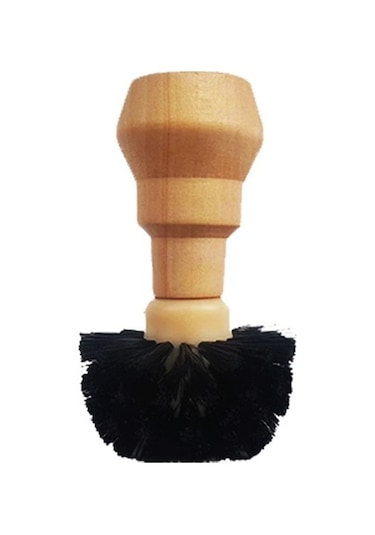 Metabagua Uygun 51mm/54mm Kahve Makinesi Portafilter Fırçası, Temizleme Fırçası G3y27w Siyah