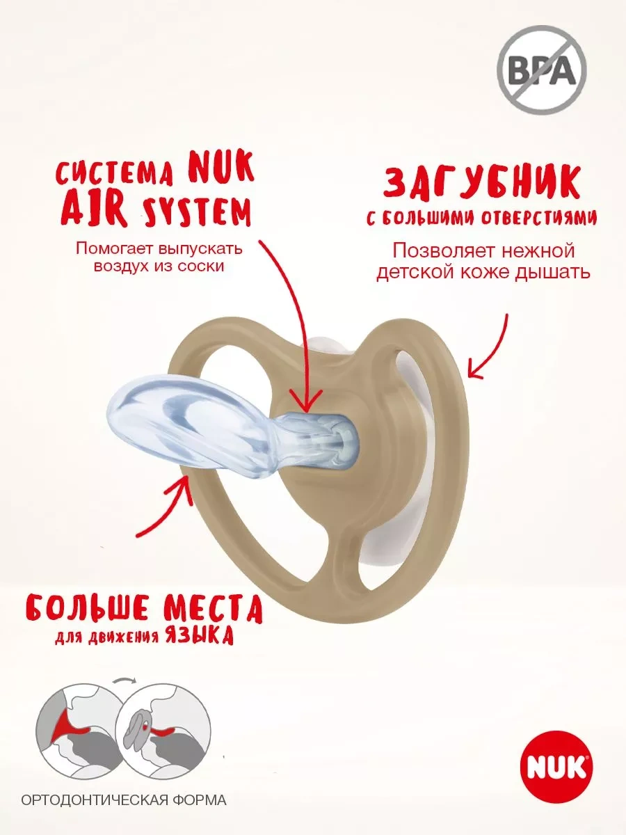 Nuk 18-36 Ay Etkileşimli Emzik 187530411 Pembe