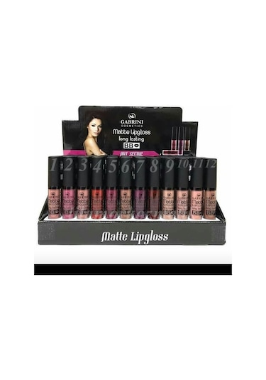 Gabrini Lipgloss Matte Long Stay Kalıcı Mat Ruj 03 BB 6 ML