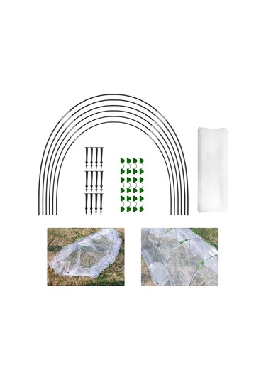Bahçe Kemeri Böcek Mesh Seti Esnek Gerilebilir Bitkiler Koruma Ağı, Boyut:netsiz 30 Adet