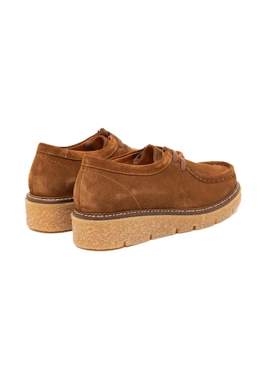 Cuoio Sneaker Günlük Kadın 25k12026xs Vergelio Suede Cuoio