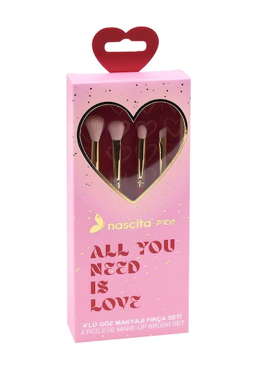 Nascita Love 4lü Göz Makyajı Fırça Seti - 114