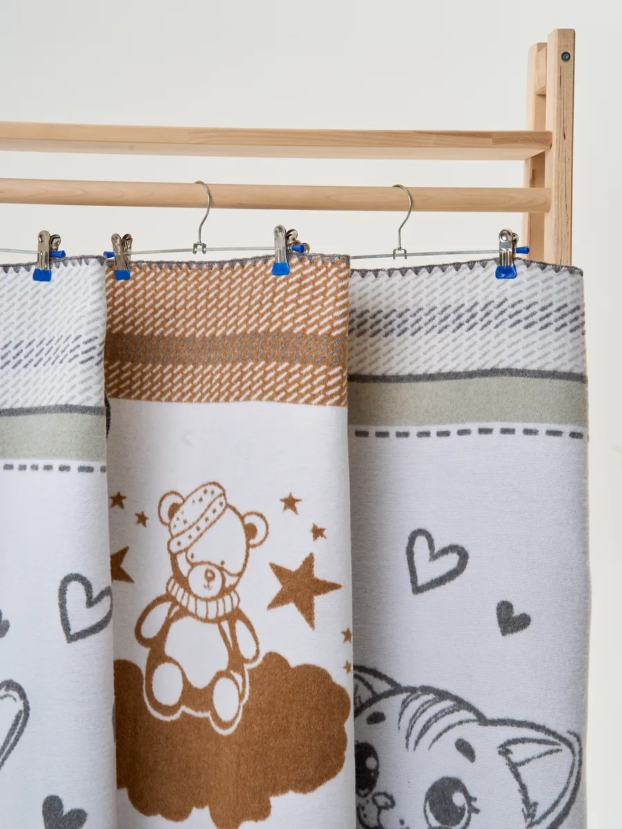 Os' Mınozka Çocuklar İçin Pamuklu Battaniye 218081192 Kahverengi