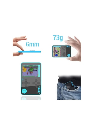 Techtic 500 İN1 Mini Oyun Konsolu