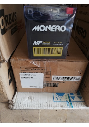 Akü 12V 7Ah Ytx7L-Bs Activa Bajaj Boxer150 Honda Cbf150, Fizy