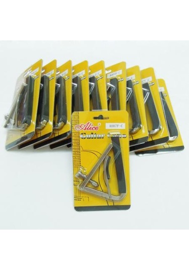 Alice A-007 Metal Kilitli Sistem Saz-Gitar Papo Kelepçe