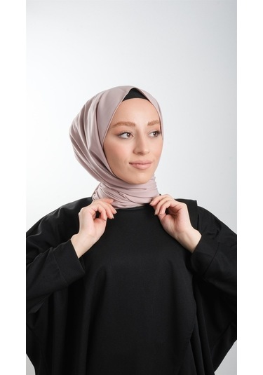 Ten Düz Klasik Şal Medine Ipeği Sade 202103_45 Ten