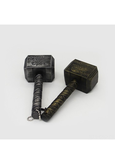 Samdoo Gümüş Çekiç Şeklinde Açıcı, Ev, Bar, Restoran Uygun Metal-abs Materyal, 165mm, 105g Gümüş