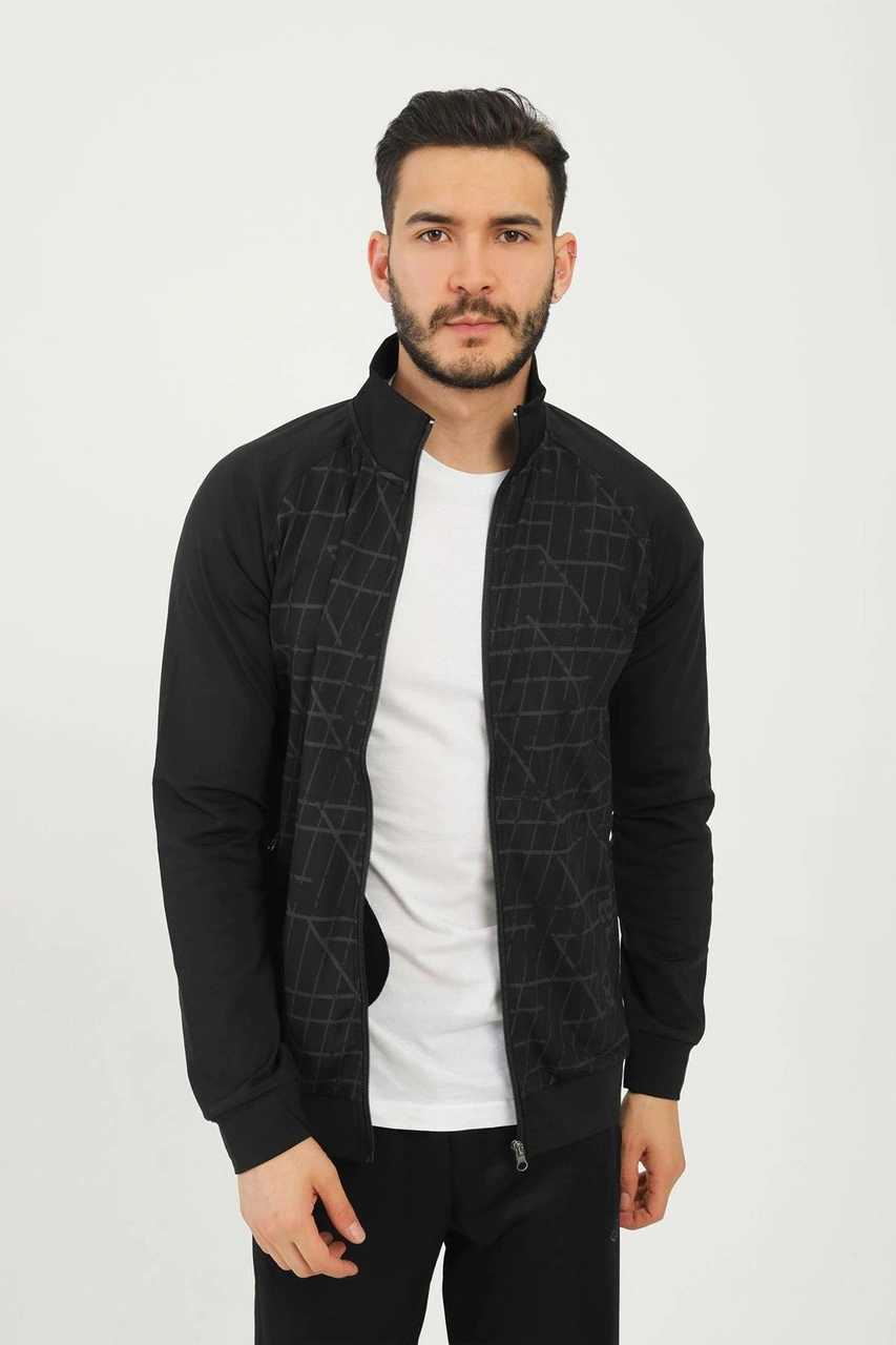 Joma Dark Full Zıp Sweat Siyah