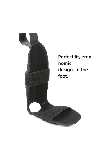 Geeroyoo Siyah Naylon Spor Ekipmanı Ve Ayak Egzersiz İyileştirme Kemer, 24x16x4.5cm Boyut, 115g Ağırlık Siyah