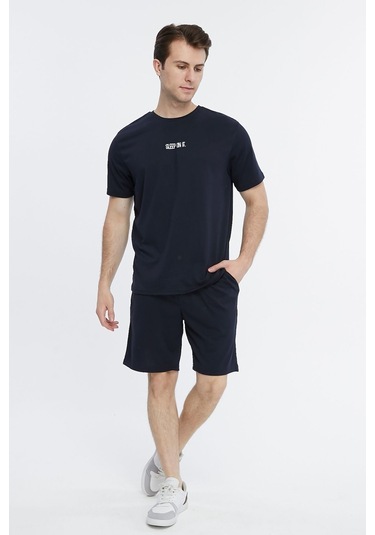 Bella Dossi Erkek Şortlu Takim Sleep Lacivert