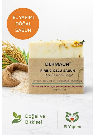 Dermaun Pirinç Özlü Sabun 120 G