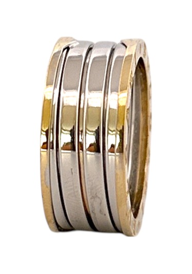 Altın Nesil 14 Ayar Altın Yeşil Beyaz Akordeon Yüzük Sarı Altın