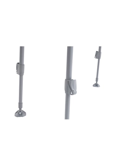 Outwell Coledale L Hava Koşullarına Dayanıklı Yükseklik Ayarlı Masa Gri