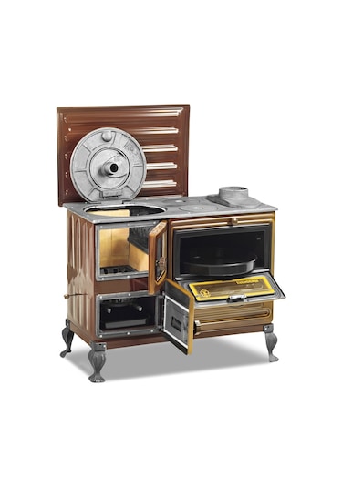 Erendemir Şömine Kuzine Ç. Kapaklı Döküm Pik Ayaklı Ek104F-D-P N11.194