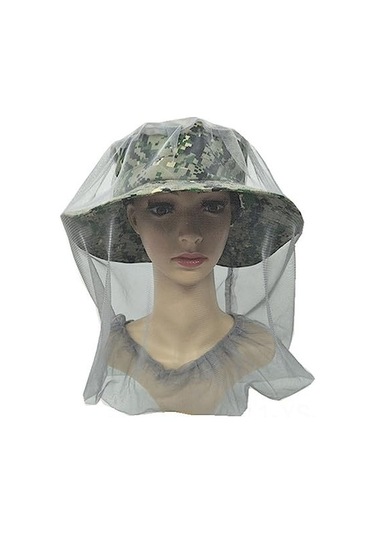 Yunboo Dış Mekan Balıkçılık Güneşten Koruma Şapka, Tozluğundan Ve Arıdan Koruma Ağı, Nane Desenli Nefesli Mesh Kapağı Çok Renkli