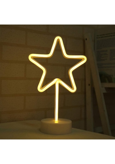 Periboia Yıldız Neon Led Lamba