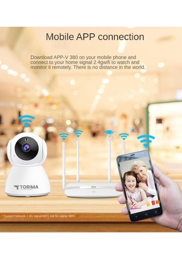 Torima Cmr-8 360 Full Hd 1080p Smart Ip Kamera