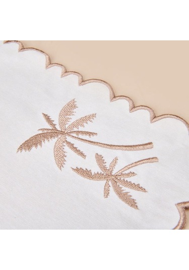 Evidea Soft Palm Amerikan Servis - Beyaz - 30x50 Cm Beyaz