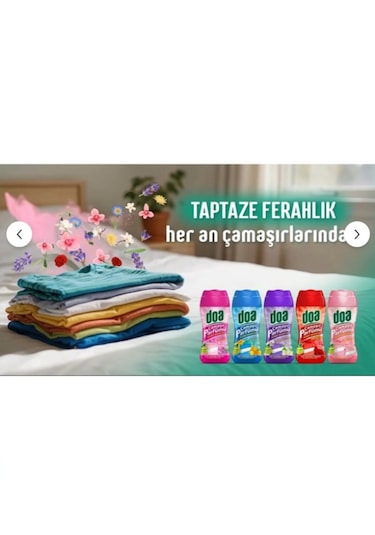 Doa Granül Çamaşır Parfümü & Çamaşır Yumuşatıcı Orkide Çiçeği 3 X 210 Gr 3'lü Set