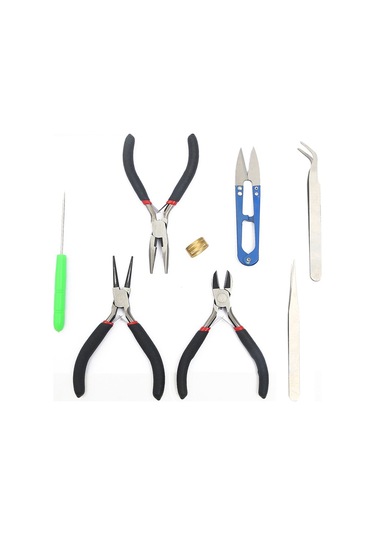 Xindoker 8 Parça Kuru Tahta Zımba Seti, Profesyonel Ve Amatör İçin Mücevher Yapımı, Tamir Ve Beading Araçları, Anti-kayma Kollü Ve Sıcaklık Dayanıklı