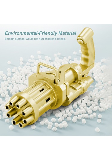 Geeksen Güvenli Abs Plastikten Yapılmış, Renkli Baloncuklar İçin Eğlenceli Ve Kolay Kullanımlı Çocuk Oyuncağı. Altın