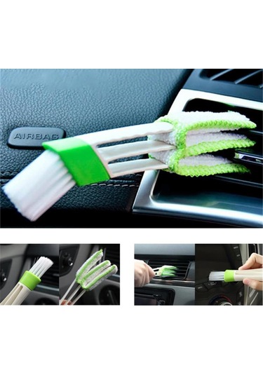 Vkemall 11 Parçalı Araç Temizlik Fırça Seti - Deri, Jant Ve Klima Temizliği İçin Profesyonel Fırçalar