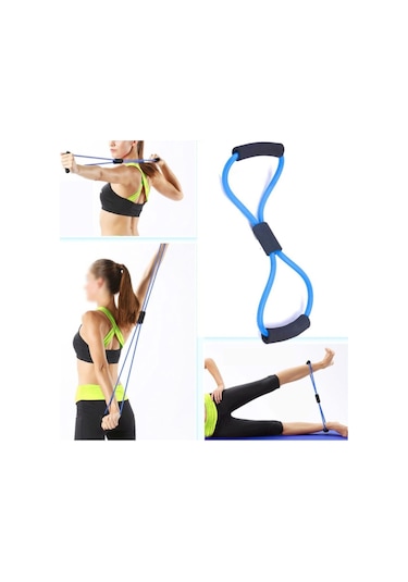 Pilates Direnç Lastiği Jimnastik Lastiği Egzersiz Yoga Pilates