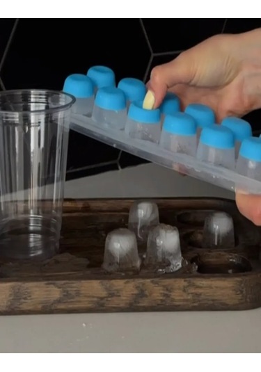 Vesna Krasna Kapaklı Buz Kalıpları Seti 2 Adet. 396554959 Beyaz