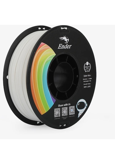 Creality Ender Pla+ Filament Beyaz 1.75 Mm 1 Kg