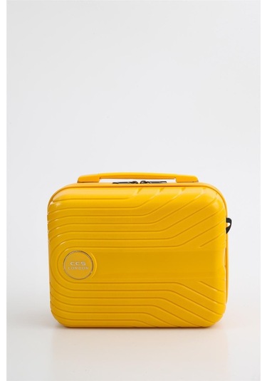 Ççs Unisex Makyaj Çantası C.ccs5240 Sarı