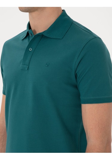 Pierre Cardin Erkek Zümrüt Tişört Basic 50302561-vr055 Zümrüt