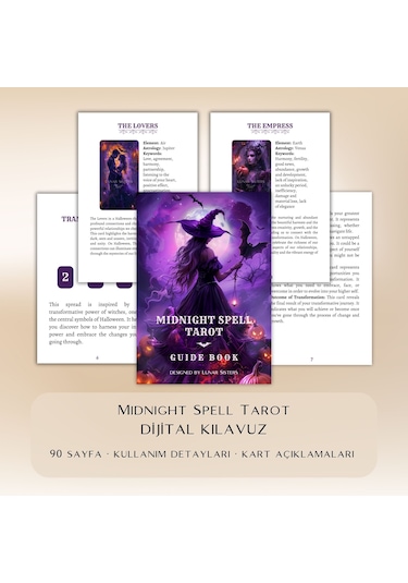Midnight Spell Tarot Destesi İngilizce İçerik